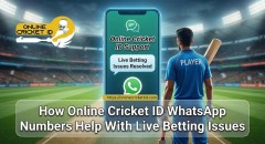How Online Cricket ID WhatsApp Numbers Help With Live Betting Issues