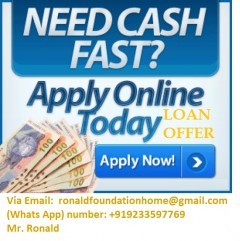 WE OFFER ALL KIND OF LOANS, APPLY FOR A QUICK LOAN