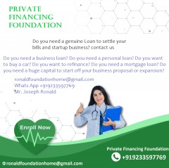 WE OFFER ALL TYPES OF LOAN FUNDS AVAILABLE NOW