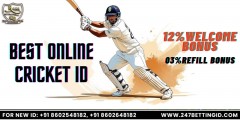 Get the Best Online Cricket ID and Master Betting Services at 247bettingid