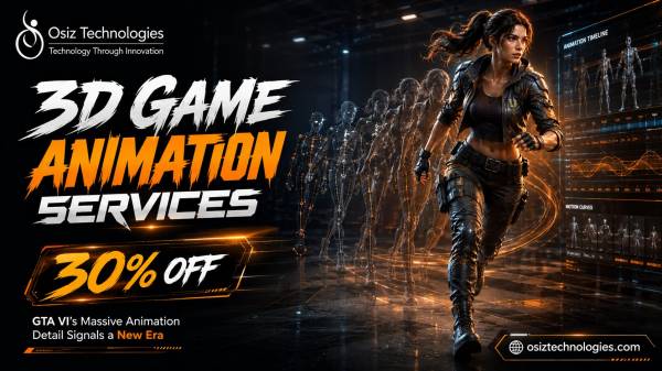 GTA VI’s Massive Animation Detail Signals a New Era — Save 30% on 3D Game Animation Services.