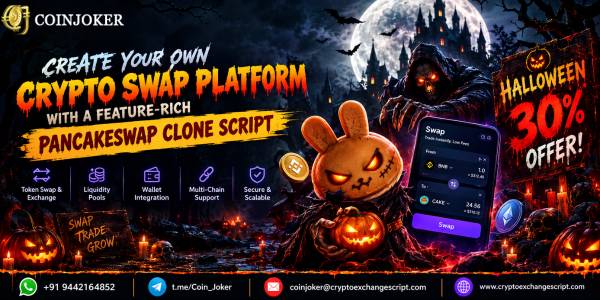 Create Your Own Crypto Swap Platform with a Feature-Rich PancakeSwap Clone Script