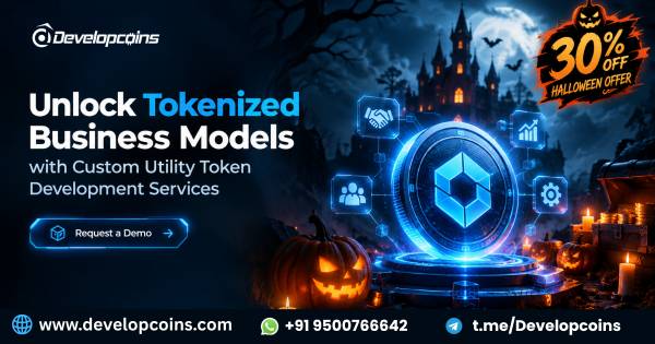 Unlock Tokenized Business Models with Custom Utility Token Development Services