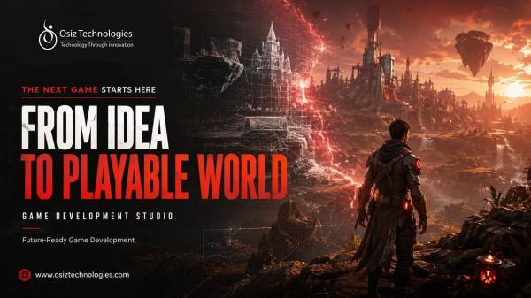 Build, Scale & Launch Your Next Game With a Future-Ready Game Development Studio