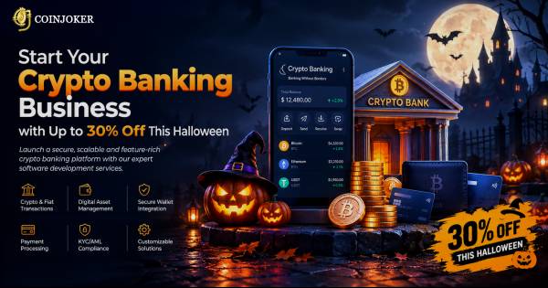 Start Your Crypto Banking Business with Up to 30% Off This Halloween