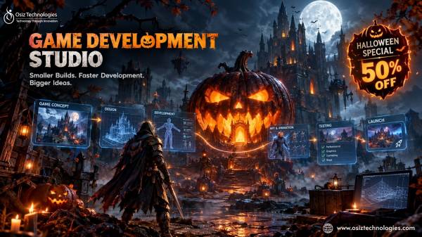 Smaller Games. Faster Builds. Bigger Ideas: Get 50% Off Game Development Studio Services This Halloween